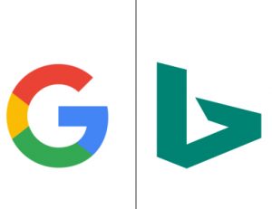 Google bing logo