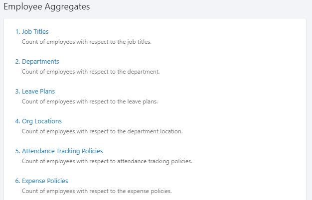 Employee Demography