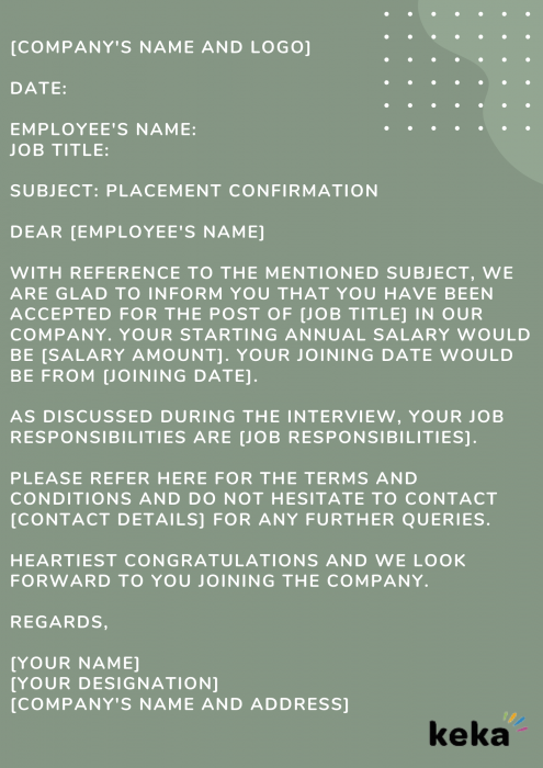 Job-confirmation-letter-sample