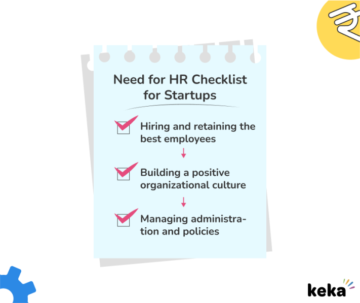hr checklist need in startups