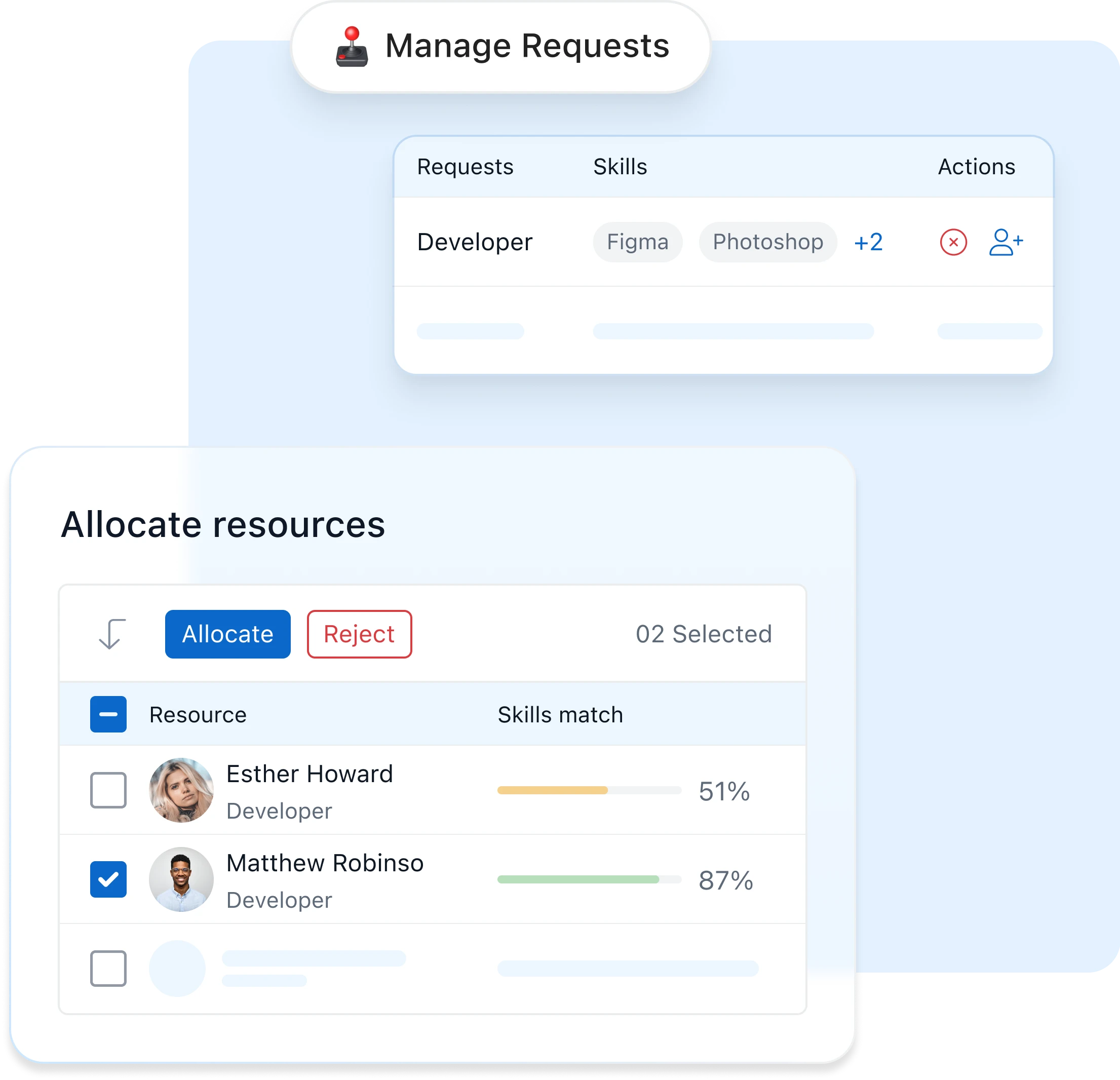 Manage all resource requests from one place