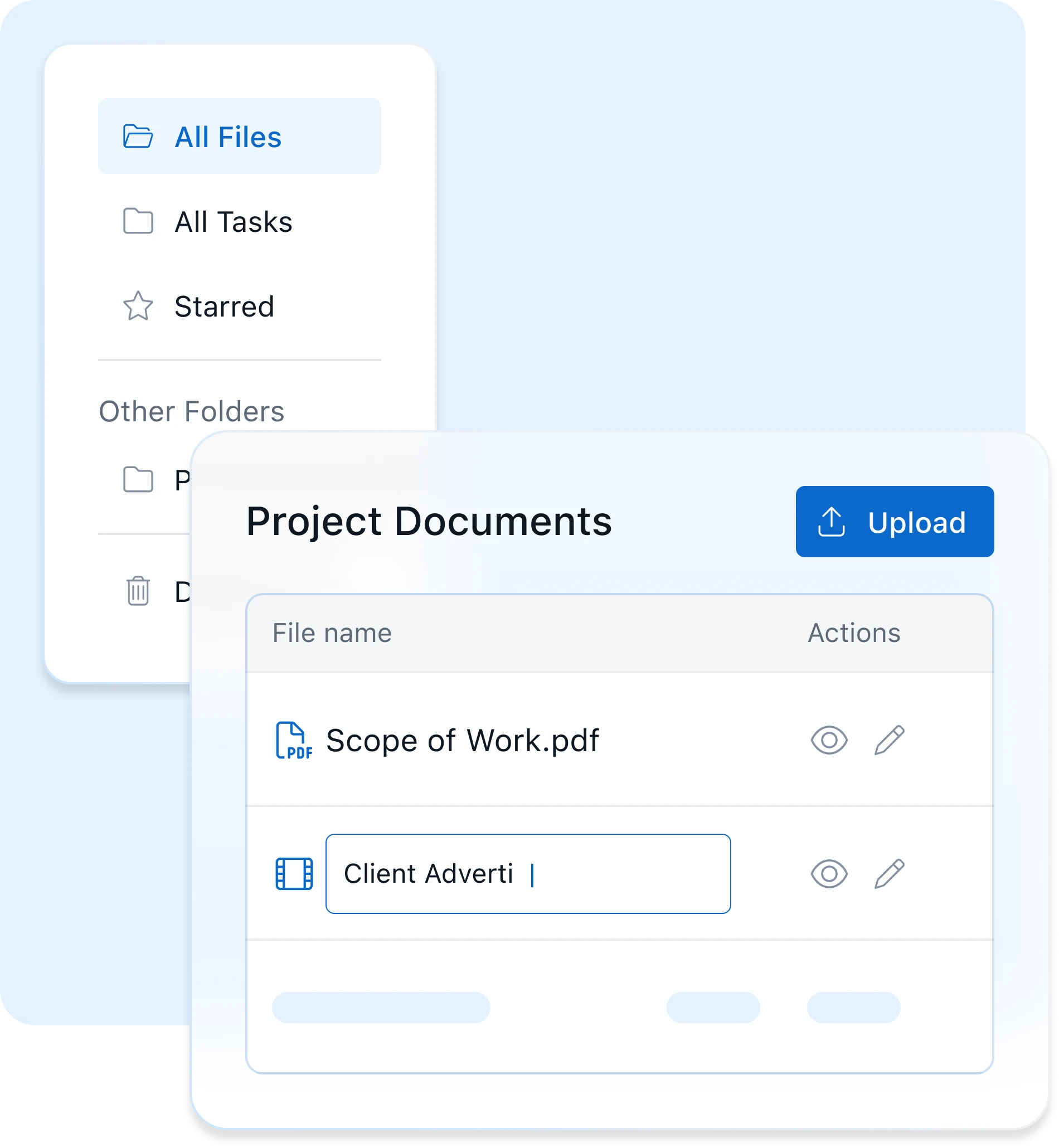 Manage all your project information at one place