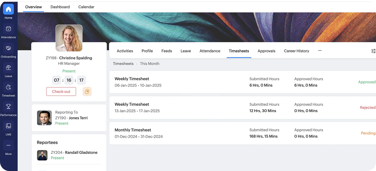 Best Timesheet Software for Teams in 2026 Guide HR | Keka